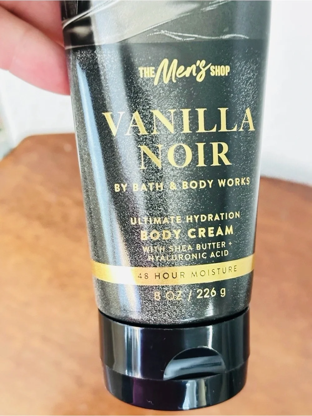 Bath & Body Works Men’s Vanilla Noir Body Cream - Black